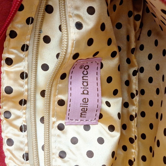 #ACU Melie Bianco red and gold purse - Picture 4 of 6